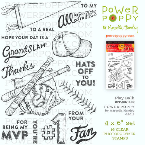 Play Ball! Stamp Set
