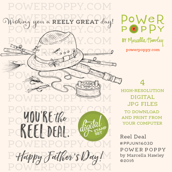 Reel Deal Digital Stamp Set