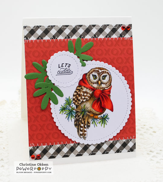 Forest Fellas: Odell Owl Digital Stamp Set