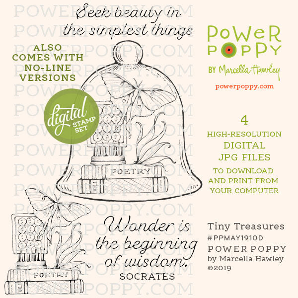Tiny Treasures Digital Stamp Set