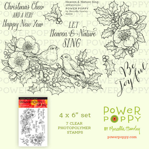 Heaven and Nature Sing Stamp Set