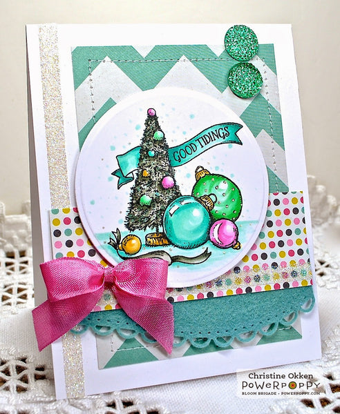 Bottlebrush Holiday Stamp Set