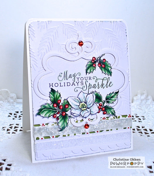 Glistening Paperwhites Stamp Set