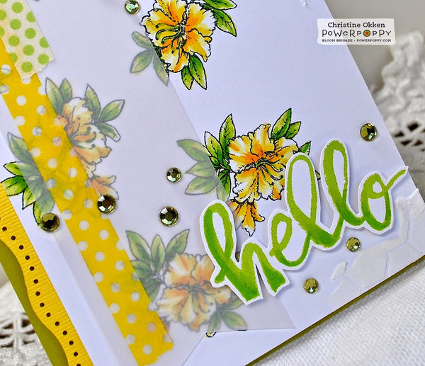 Big Scripts Stamp Set