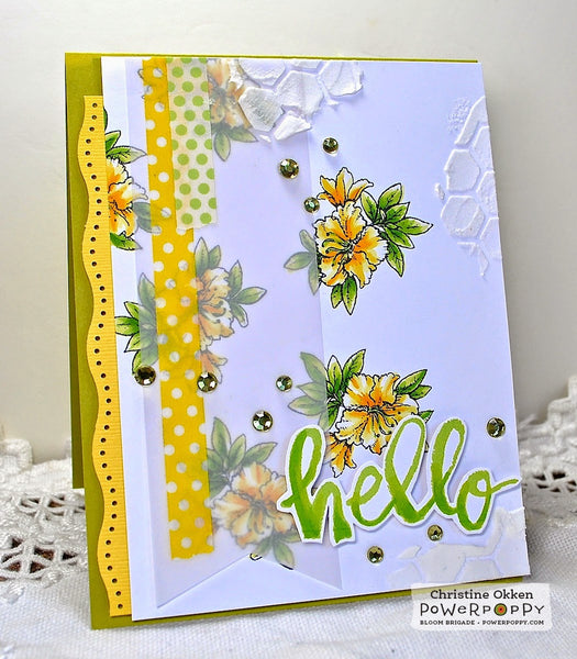 Big Scripts Stamp Set