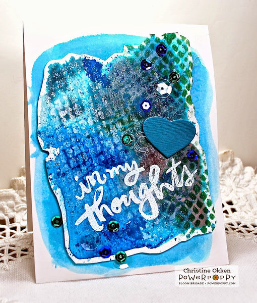 Big Scripts Stamp Set