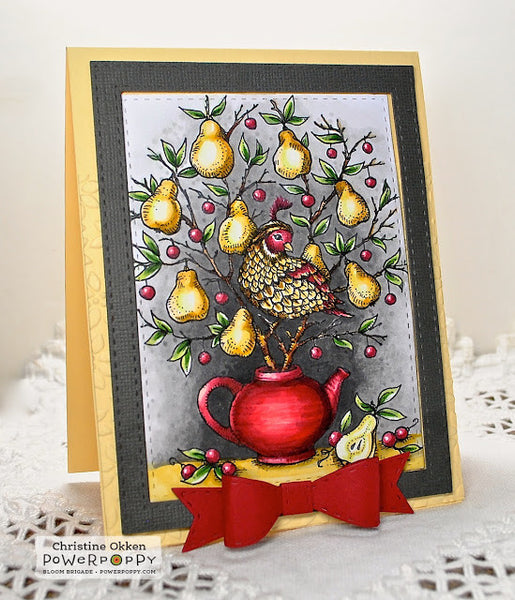 Partridge in a Pear Tree Digital Stamp Set