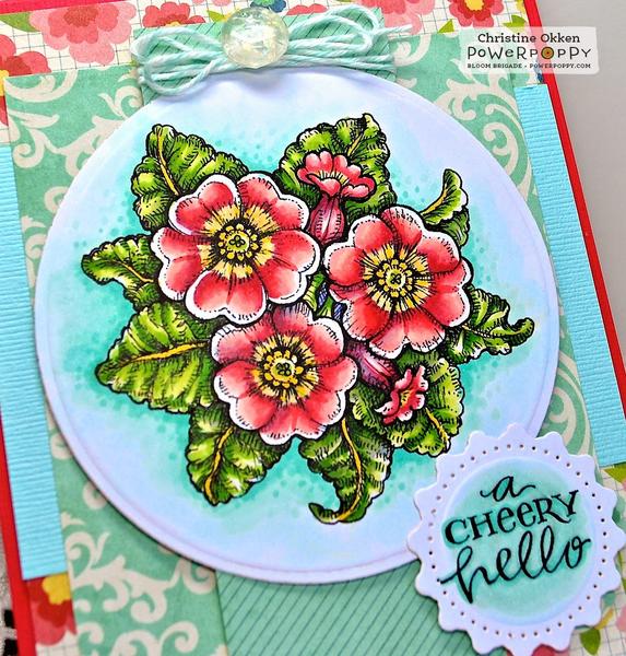 Primroses Digital Stamp Set
