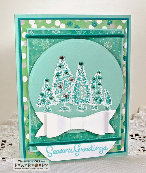 Bottlebrush Holiday Stamp Set