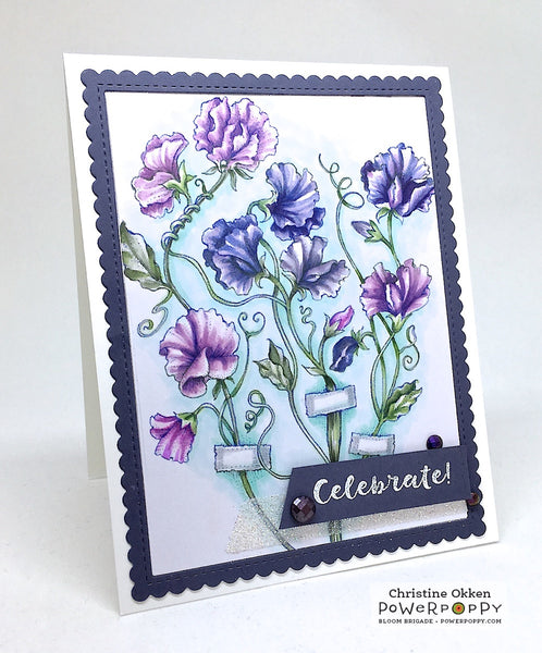 Sweet Pea Show Digital Stamp Set