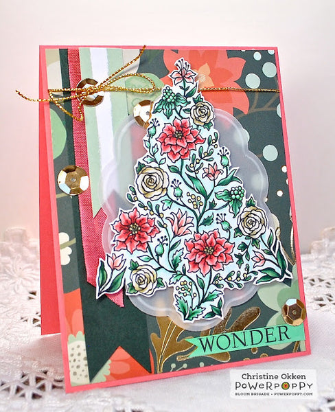 Botanical Tree Stamp Set
