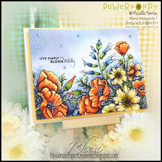 Countryside Bouquet Digital Stamp Set