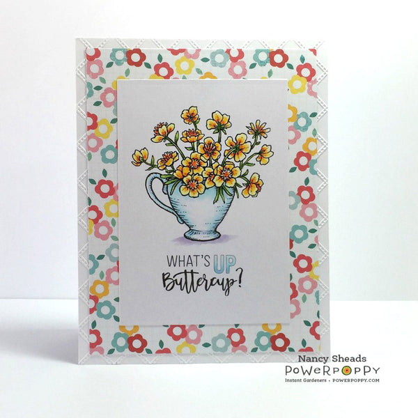 Cuppa Buttercups Digital Stamp Set