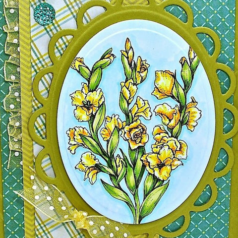 Gladioli Digital Stamp Set