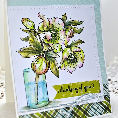 Hellebores Digital Stamp Set