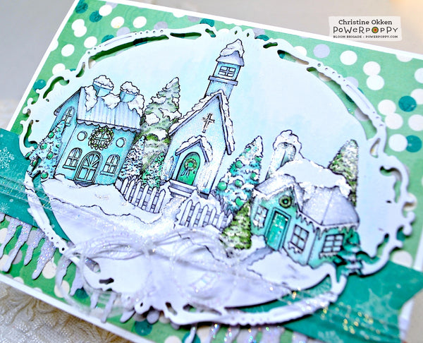 Glitter House Village Stamp Set