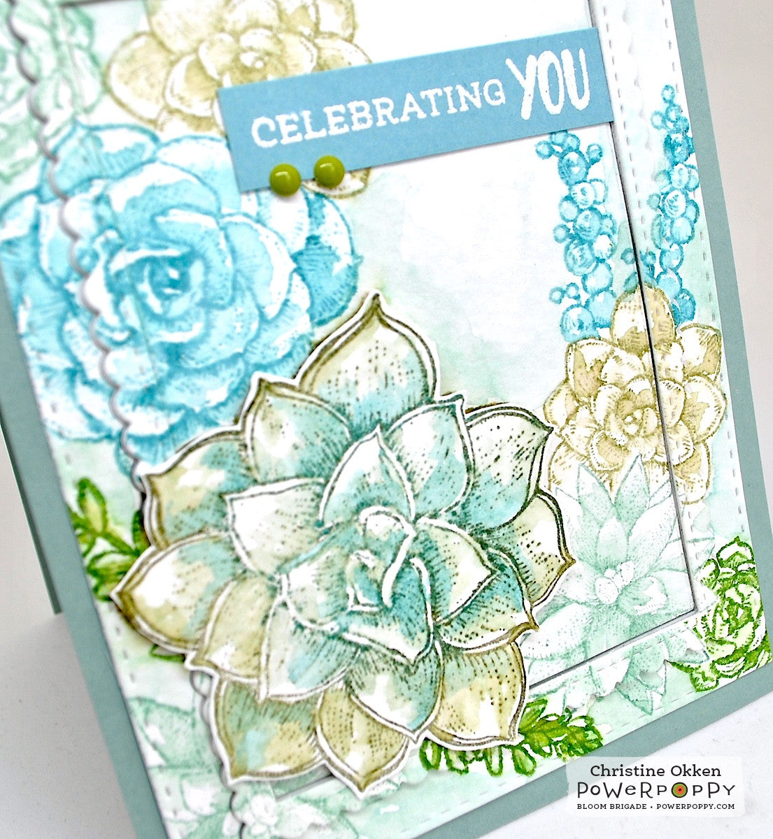 succulent stamps Succulent Singles Stamp Set