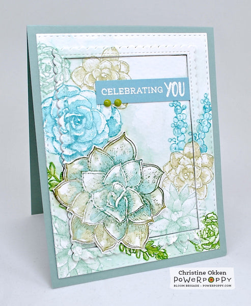 Succulent Singles Stamp Set