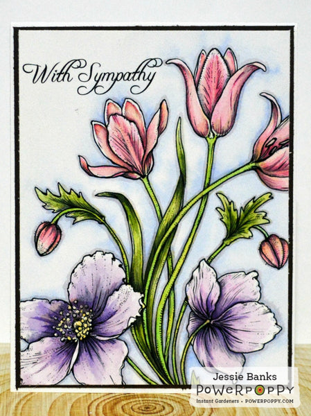 Sunset Sway Digital Stamp Set