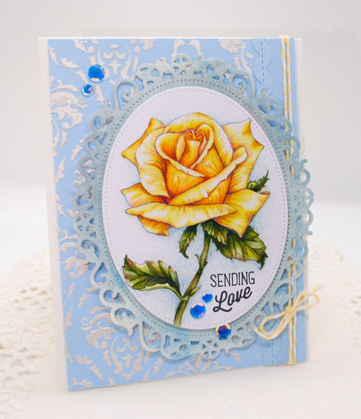 Rose Digital Stamp Set
