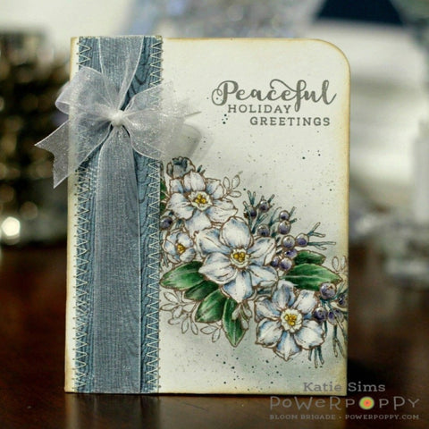 Paperwhites and Juniper Digital Stamp Set