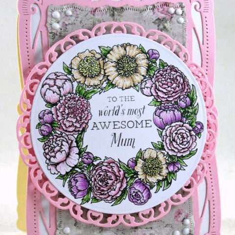 Peony Love Digital Stamp Set