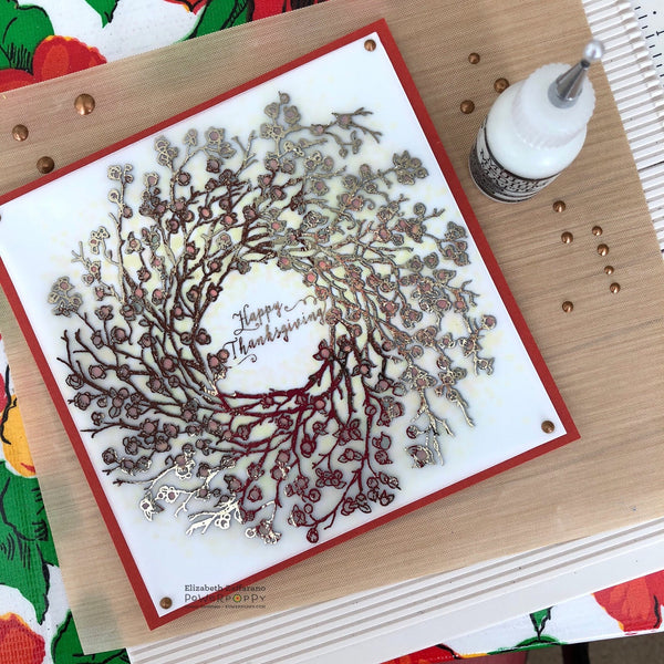 Bittersweet Wreath Digital Stamp Set