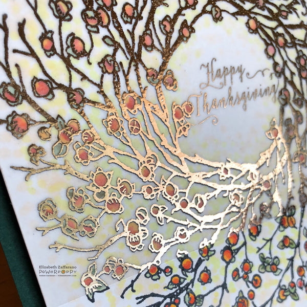 Bittersweet Wreath Digital Stamp Set