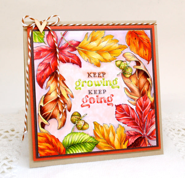Plenty of Leaves Digital Stamp Set