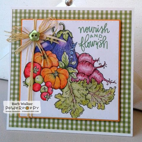 Farmers Market Veggies Digital Stamp Set