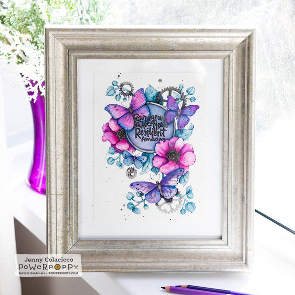 Time to Fly Digital Stamp Set