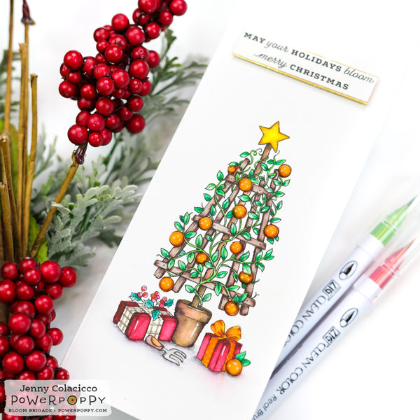 Garden of Gratitude: Trellis Digital Stamp Set