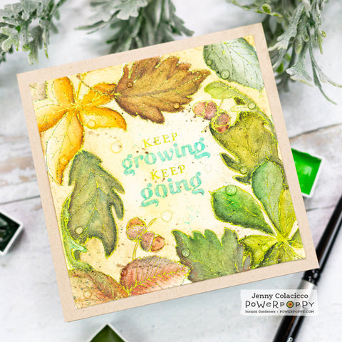 Plenty of Leaves Digital Stamp Set