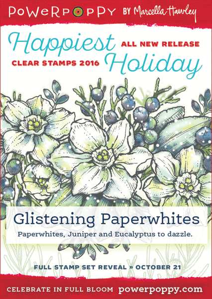 Glistening Paperwhites Stamp Set