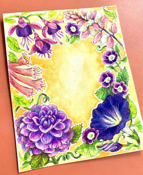 Hummingbird Paradise Digital Stamp Set