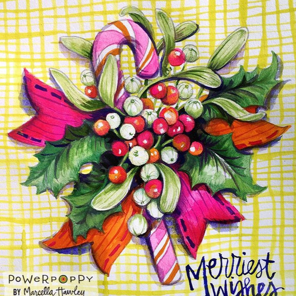 Merriest Berries Digital Stamp Set
