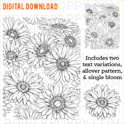 Kindness is the Way Digital Stamp Set