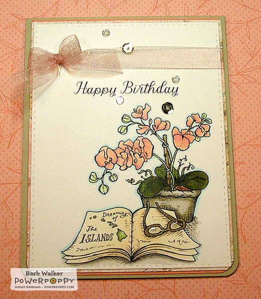 Orchid Dreams Digital Stamp Set