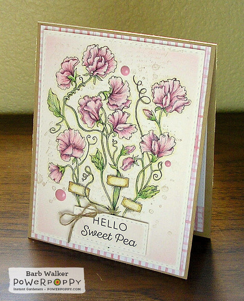 Sweet Pea Show Digital Stamp Set