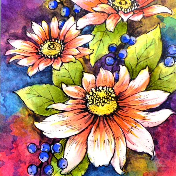 Bountiful Bouquet Digital Stamp Set