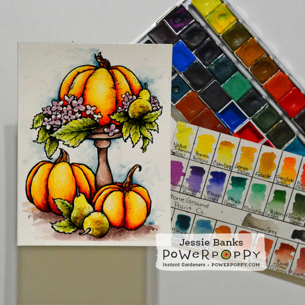 Pumpkins and Pears Digital Stamp Set