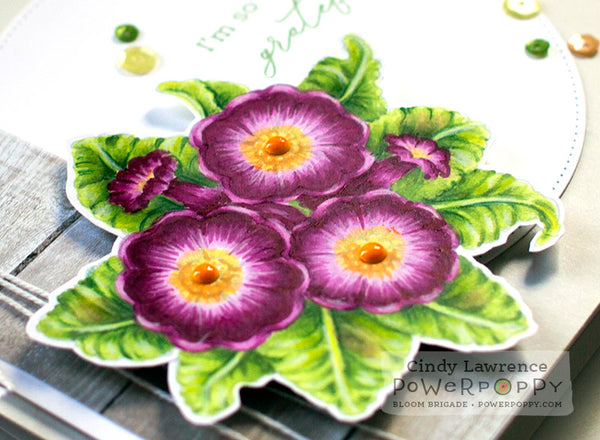 Primroses Digital Stamp Set