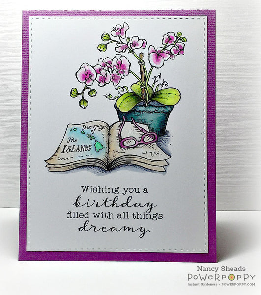 Orchid Dreams Digital Stamp Set