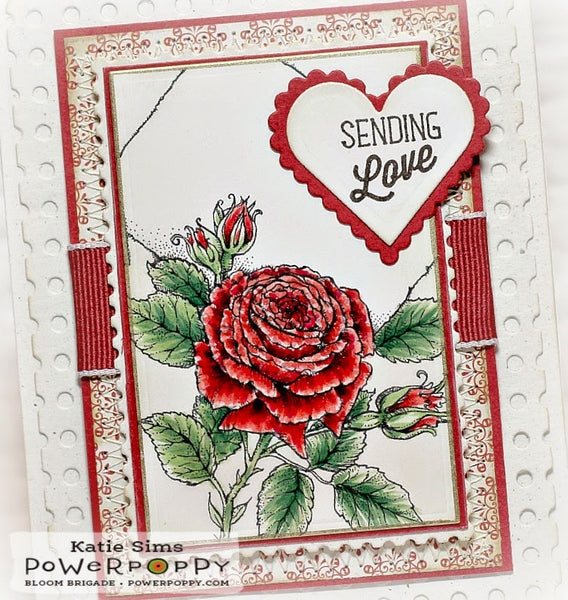 La Vie en Rose Digital Stamp Set