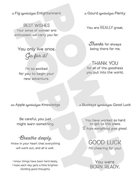 Folklore Flora Digital Stamp Package