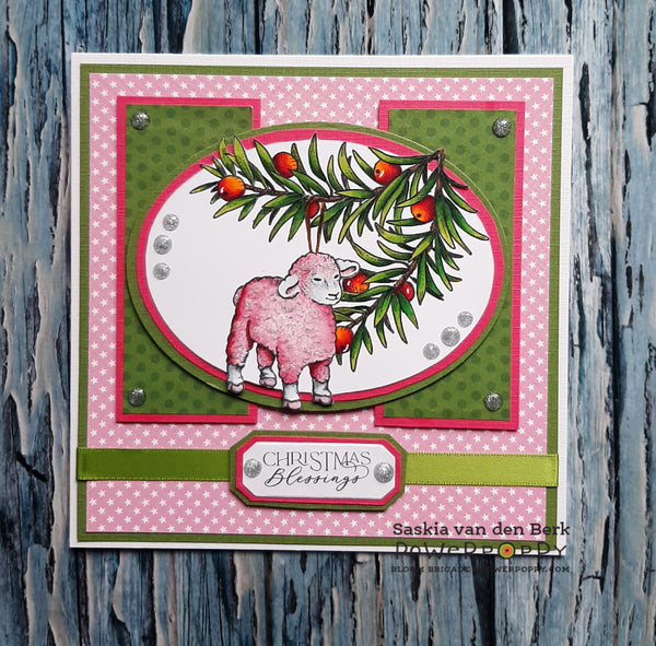 Enchanted Branches Nativity - Baby Jesus Digital Stamp Set