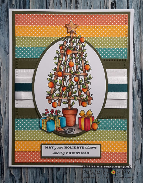 Garden of Gratitude Clear Polymer Stamp Set