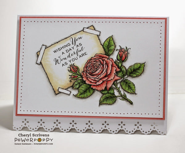 La Vie en Rose Digital Stamp Set