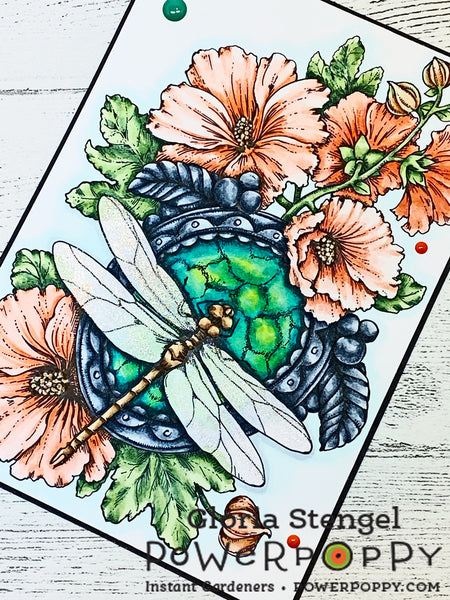 Shimmering Flight Digital Stamp Set