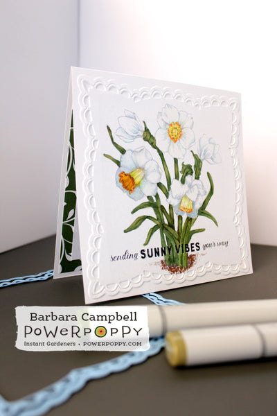 Spring Border One Digital Stamp Set